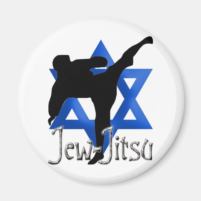 Jew Jitsu Magnet (Vorne)