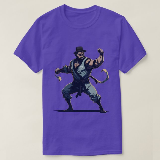Jew Jitsu Unglaublich witzig Jiu Jitsu Pun Martial T-Shirt (Design vorne)