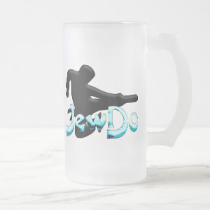 Jewdo Mattglas Bierglas