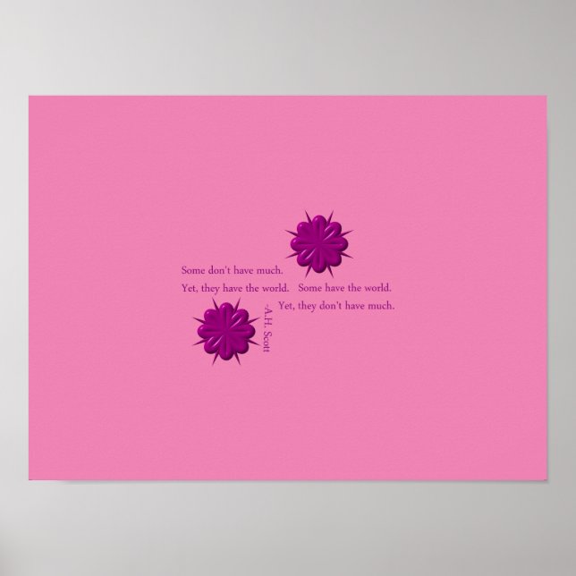 jeweilige Perspektive Poster (Vorne)