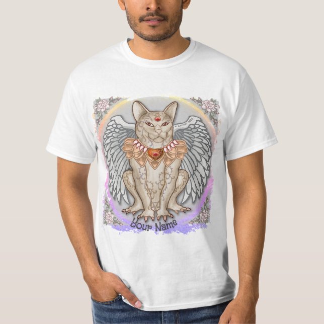 Jewel Cat Gargoyle T-Shirt (Vorderseite)