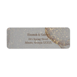 JEWEL COLLECTION Silver & Gold Adressetiketten