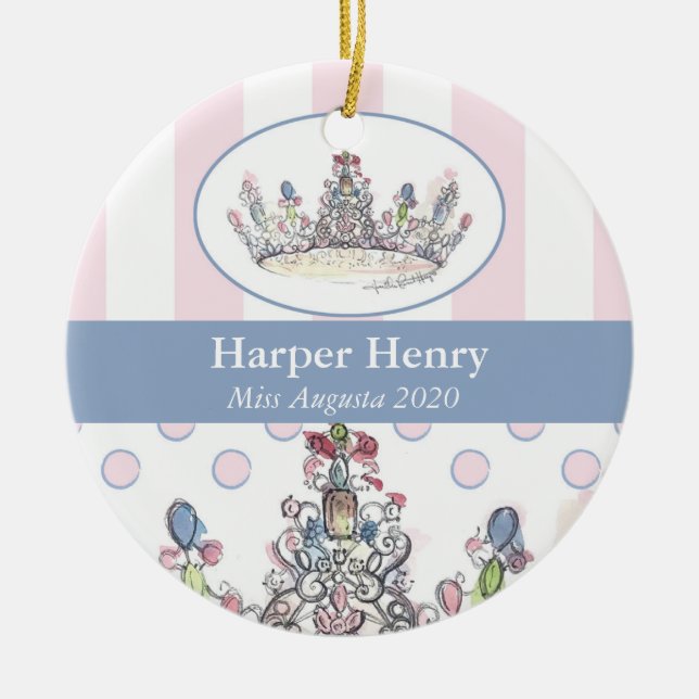 Jewel Crown Custom Ornament (Vorne)