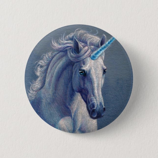 Jewel das Einhorn Button (Vorderseite)