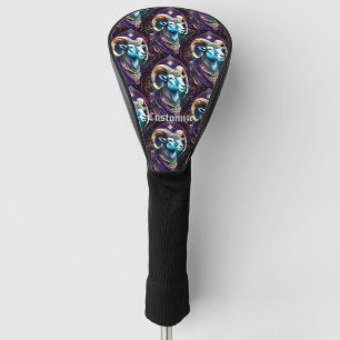 Jewel Galaxy Zodiac Aries Golf Headcover