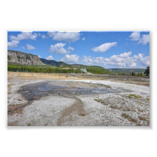 Jewel Geyser, Yellowstone-Nationalpark Fotodruck