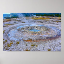 Jewel Geyser, Yellowstone Nationalpark Poster