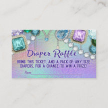 Jewel Mermaid Windel-Raffa-Ticket