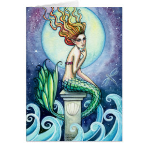 Jewel of the Sea Mermaid Card von Molly Harrison