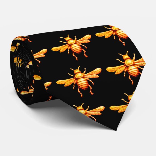 JEWEL OR HONEY BEE EN CRAVATE NOIRE (Roulé)