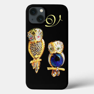 JEWEL OWLS, Gold, Blauer Saphir, Topaz title_seo2