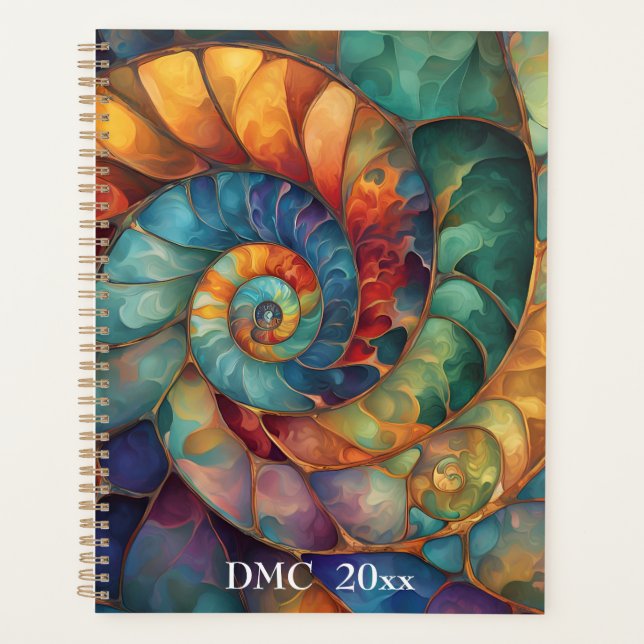Jewel Spiral Muschel Planer (Vorderseite)
