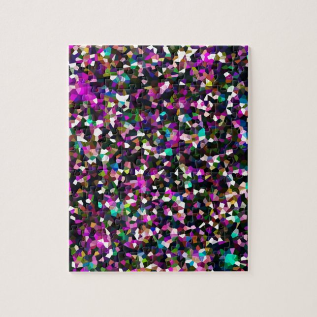 Jewel Tone Crystal Pixels (Vertikal)
