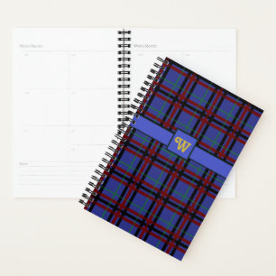 Jewel Toned Kariert Planner Planer