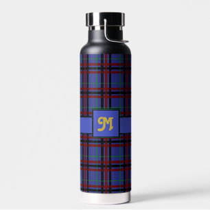 Jewel Toned Kariert Trinkflasche