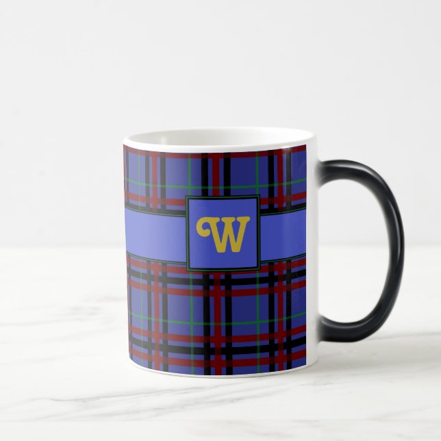 Jewel Toned Karierte Tasse (Rechts)