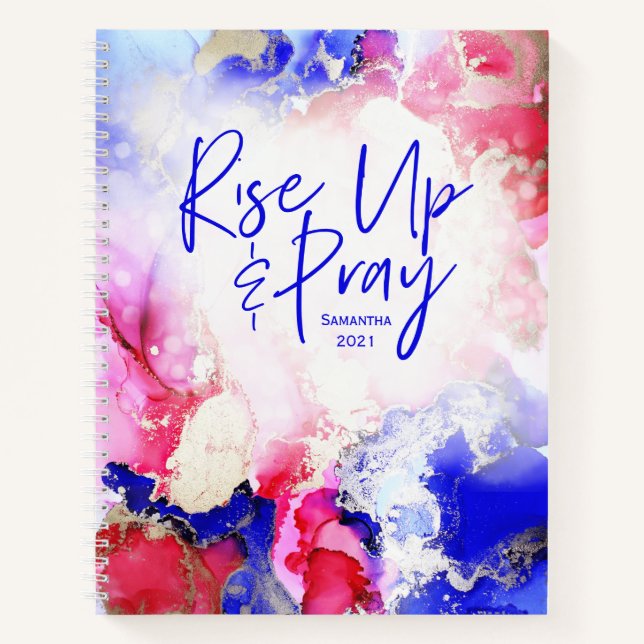 Jewel Tones zum Christlichen Prayer Journal Notizbuch (Vorderseite)