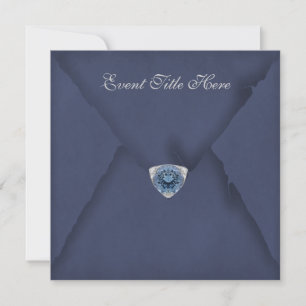 Jeweled Custom Party Einladung