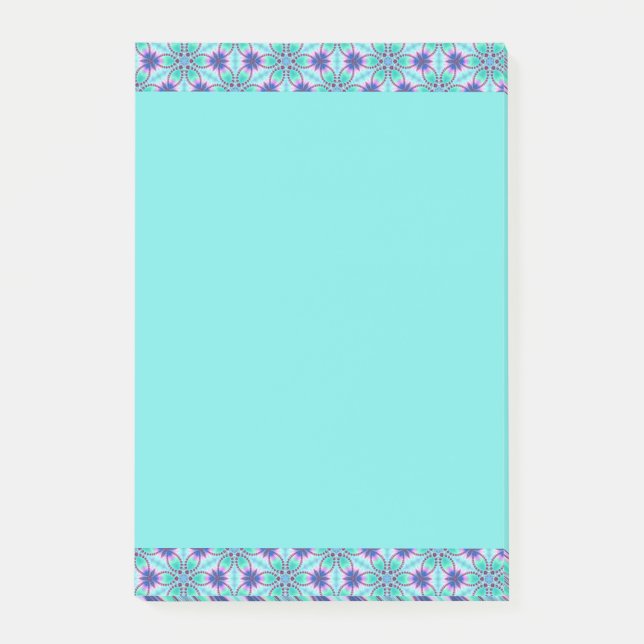 Jeweled Fraktal-klebrige Anmerkung Post-it Klebezettel (Vorderseite)