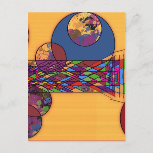 Jeweled Horizon Postkarte (Vorderseite)