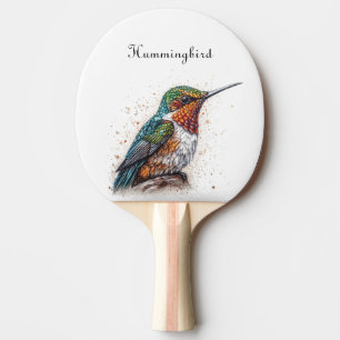 Jeweled Hummingbird Serenade Tischtennis Schläger
