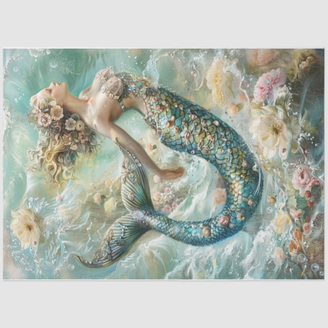 Jeweled Maiden Seidenpapier (Vorderseite)