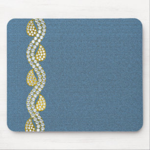 Jewelen - Denim Mousepad