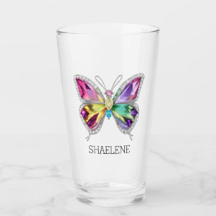 Jewelen Rainbow Crystal Butterfly Glas