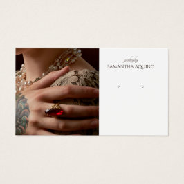 Jewelier-Grafikkarte für das benutzerdefinierte Fo
