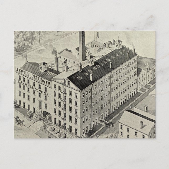 Jewell Belting Co Postkarte (Vorderseite)