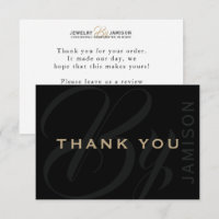 JEWELRY by Personal Name Brand Business Gold Black