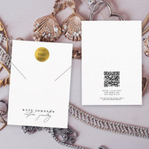 Jewelry Holder Necklace Display Business Logo
