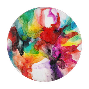 Jeweltone Prism - Aquarell Schneidebrett