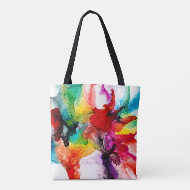 Jeweltone Prism - Aquarell Tasche (Rückseite)