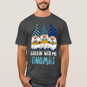 Jewish Gnome Hanukkah Menorah Chillin' mit meinem T-Shirt