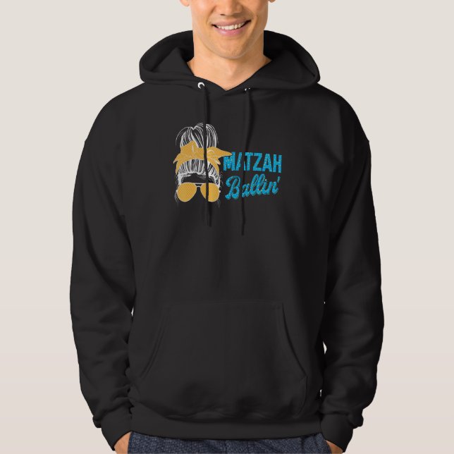 Jewish Matzah Ballin Hoodie (Vorderseite)