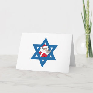 JEWISH SANTA FEIERTAGSKARTE