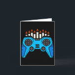 Jewish Video Game Gamer Hanukkah Chanukah Men Boy  Karte<br><div class="desc">Jewish Video Game Gamer Hanukkah Chanukah Men Boy Youth Kids</div>