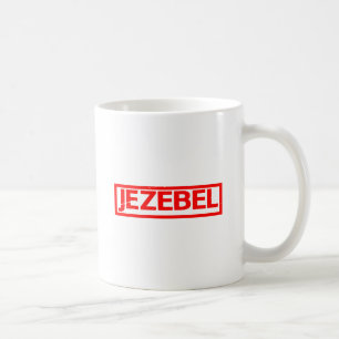 Jezebel Briefmarke Kaffeetasse