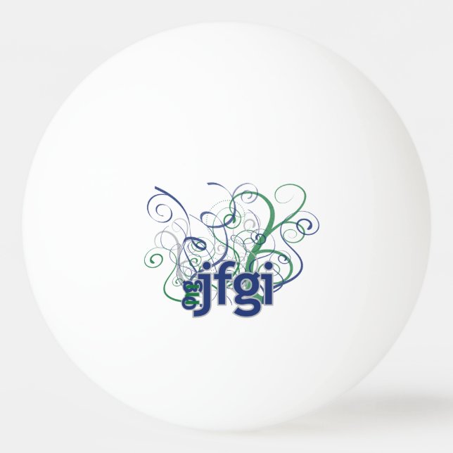 JFGI TISCHTENNISBALL (Vorderseite)