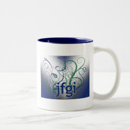 JFGI ZWEIFARBIGE TASSE