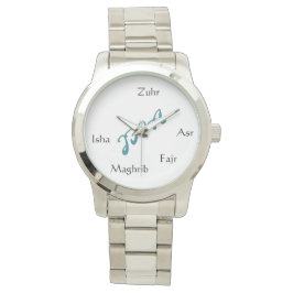 JFIA Tazkir Collection Mens Silver Watch Armbanduhr