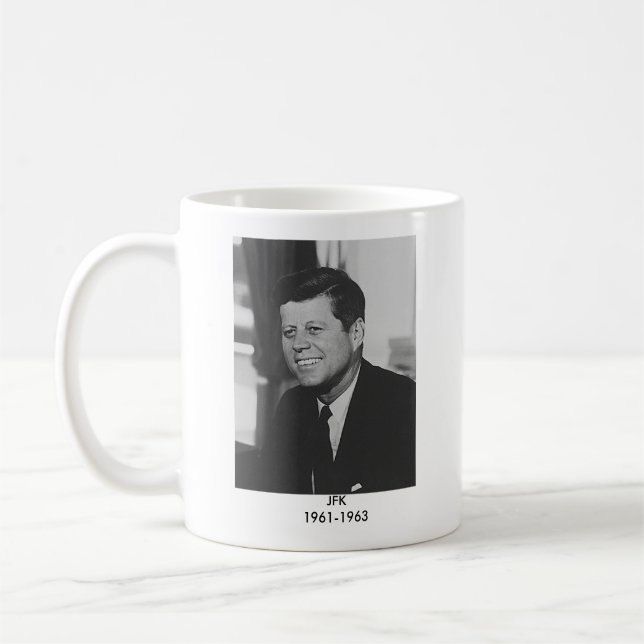 JFK 1961-1963 KAFFEETASSE (Links)