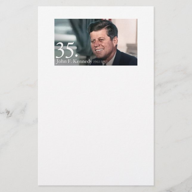 JFK 35 BRIEFPAPIER (Vorderseite)