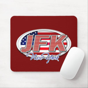 JFK Airport Code Mousepad für Reisende