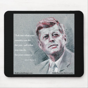 JFK & Angebot Mousepad