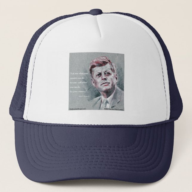 JFK & Angebot Truckerkappe (Vorderseite)