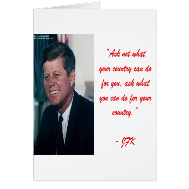 JFK & Citation de Ne Pas Demander (Devant)