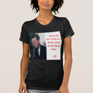 JFK & Frag ohne Kostenvoranschlag T-Shirt