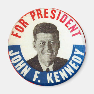JFK für Präsidenten - Magnet